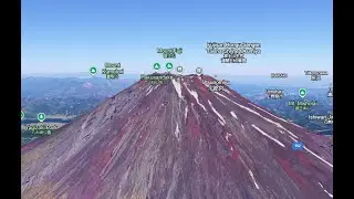 Exploring Mt. Fuji on Google Earth