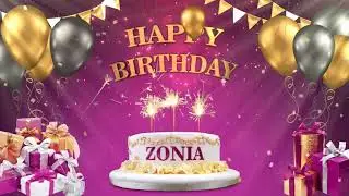 ZONIA | Happy Birthday To You | Happy Birthday Songs 2021