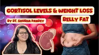 Elevated cortisol levels| belly fat| weight loss #cortisolbelly #cortisol #stress #cortisolcontrol 
