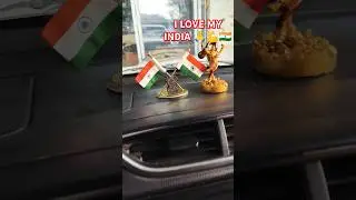 Car Dashboard Flag #shorts #ytshorts #india #love #shortsfeed #subscribe #2024 #kashish #indian #2k