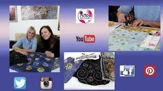 Aprende a realizar imprimación sobre seda- Conny