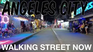 Is Walking Street Busy Before New Year? | Angeles City Walk