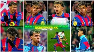 Lamine Yamal Vs Racing Santander 2026 / RARE CLIPS ● SCENEPACK 4K (With AE CC and TOPAZ)