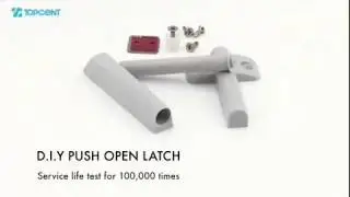 Furniture hardware ---- Push open latch