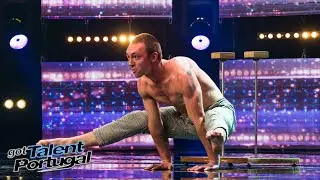 Corey Leighton, for&ccedil;a n&atilde;o lhe falta! | Got Talent Portugal 2022