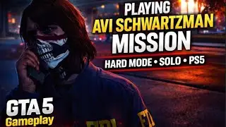 Playing Avi Schwartzman mission on hard mode ￼￼Solo mode gameplay PS5 ￼GTA5