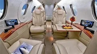 BeechCraft Premier 1A Interior Private Jet Air Charter Flight Service