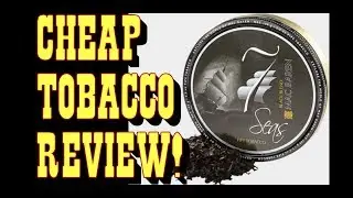 CHEAP PIPE TOBACCO REVIEW - MAC BAREN 7 SEAS BLACK - FIRST TIME SMOKING