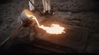 Inside an Old German Foundry: How Iron Plates Were Made
