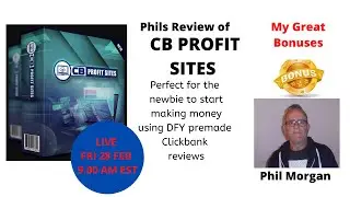 CB PROFIT SITES 🔥MY REVIEW.🔥BEST IN-DEPTH REVIEW 📹AND DEMO. AND ⚡HUGE BONUS PACKAGE⚡