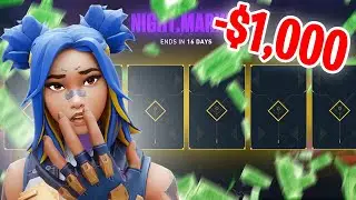 Valorant But Every Time I Lose, I Buy a Skin! (Night Market Edition)
