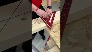 Mark. Cut. Done. New 30 CM Rafter Square.