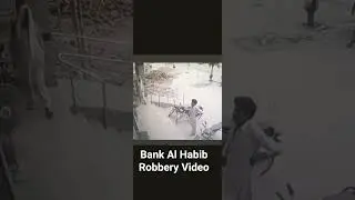 Bank al habib robbery video #robbery #video #bank