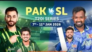 Pakistan vs Sri Lanka today 3rd series match || last over thriller 