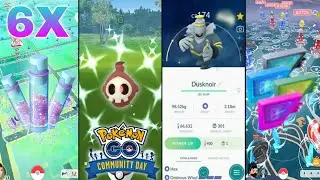 Top Tips for Shiny Duskull Community Day |9,450 Stardust| |shiny duskull dusclophs & Dusknoir|