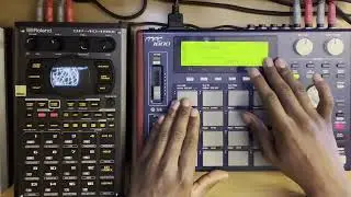 Making a jazz sample beat on the MPC 1000 | SP404 mk2 | Full workflow | #phdirac #MPC #beatmaking