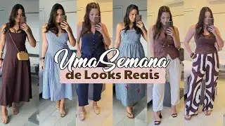Uma Semana de Looks Reais - Look Verão, Passeio, Comprinha, novidade e mais