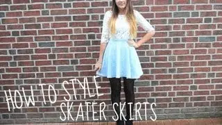 HOW I STYLE - Skater/Circular Skirts