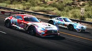 BMW Z4 GT3 / M-B AMG GT3 (GoodSmile Racing) - NFS™ Hot Pursuit
