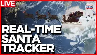 NORAD SANTA TRACKER LIVE | Santa's Real-Time Location As He Leaves&nbsp;The&nbsp;North&nbsp;Pole | World News Live