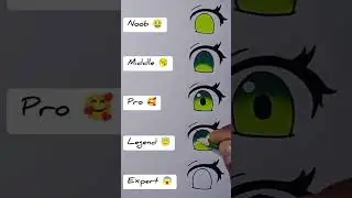 Eye Drawing Challenges - Which one are You_ #art #drawing #shorts