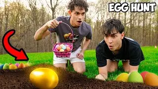 lucas and marcus - EXTREME Easter Egg Hunt! *$10,000 GOLDEN EGG* | @dobrebrothers