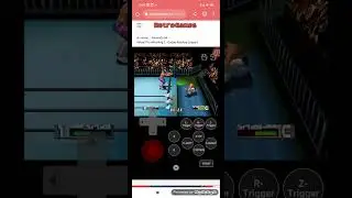 diving crossbody on virtual pro wrestling 2