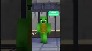 MAIZEN JJ and JJ Sister Prison Challenge! - Minecraft Animation JJ & Mikey part 10