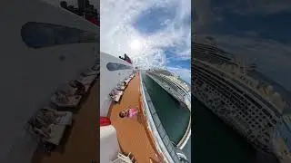 🚢 Walking the Top Deck of the Disney Wish!