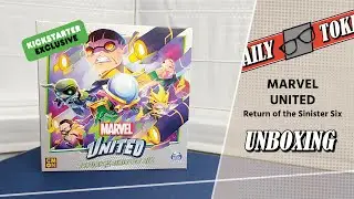 Marvel United: El regreso de los Seis Siniestros (Return of the Sinister Six) - Unboxing