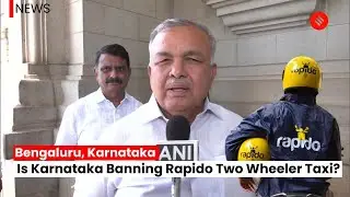 Ramalinga Reddy on Banning Rapido Two Wheeler Taxi in Karnataka | Rapido Ban In Bangalore