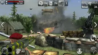 Frontline Commando: D-Day Gameplay | Map : - Juno | Mission : - 11 ( Juno : Day-2 1655Z )