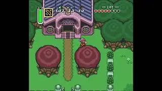 Legend of Zelda ALTTP SNES Beat the Game the Graveyard Way