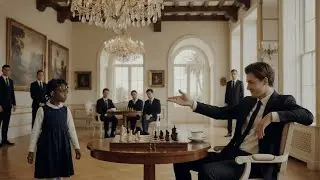 Billionaire Invites Black Maid’s Daughter to Play Chess as a Joke… Unaware She’s a GENIUS