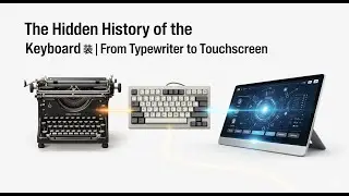 The Hidden History of the Keyboard ⌨️ | From Typewriter to Touchscreen