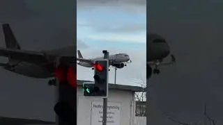 Virgin Atlantic Airbus 8350&ndash;1041 coming from Lagos to landing Heathrow Airport London