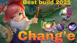 Chang'e Best Build 2025 | Sanrio Skin Gameplay ~ MLBB