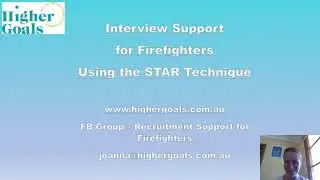 Firefighter Interview Coaching using STAR