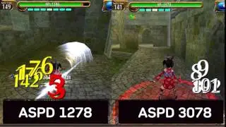[Toram Online] ASPD Test 3000 vs 1200
