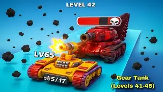 Gear Tank - All Levels Gameplay Pop Pi (Levels 41-45)