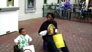 Awesome Wrigley Field Drummer