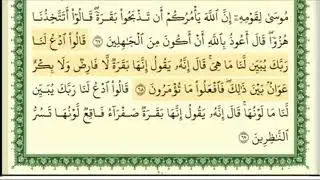الربع الأخير من الحزب الأول (سورة البقرة) للقارئ الشيخ أيمن رشدي سويد 🌿