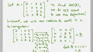 Reduction to Triangular Form
