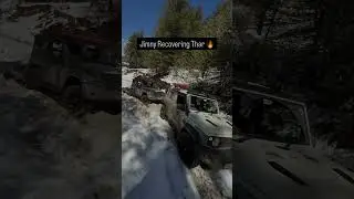 Jimny Recovering Thar | Maruti Suzuki Jimny | Mahindra Thar 2025 | Suzuki Jimny India 2025