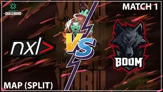BOOM ESPORTS VS NXL LIGAGAME - VALORANT CHALLENGERS INDONESIA STAGE 1 [ MATCH 1 ]