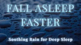 Deep Sleep Rain Sounds | 10 Hour Heavy Storm ASMR for Insomnia