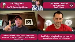 The SaaS Pulse Show - Episode #4 - Jon Bidermann - CEO - Chef & Bartender Finder
