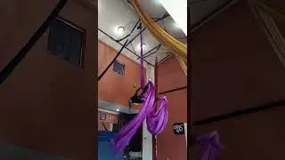 Triple Spin by aerialist on autism spectrum #aerialistsofig #circusarts #neurodiversity aerialarts