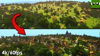 Transforming a Massive Plains Village - 113 Transformations! E4 of Upgrading Every Structure