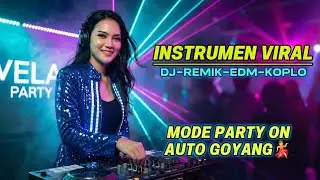DJ Instrumental Nonstop 🔥 Party Beat Tanpa Vokal | EDM Koplo Mix